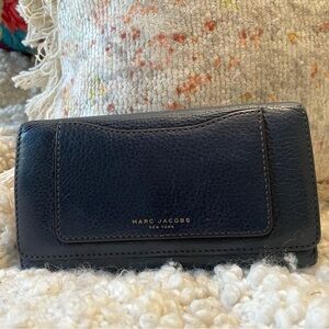MARC Jacobs Blue Leather Wallet